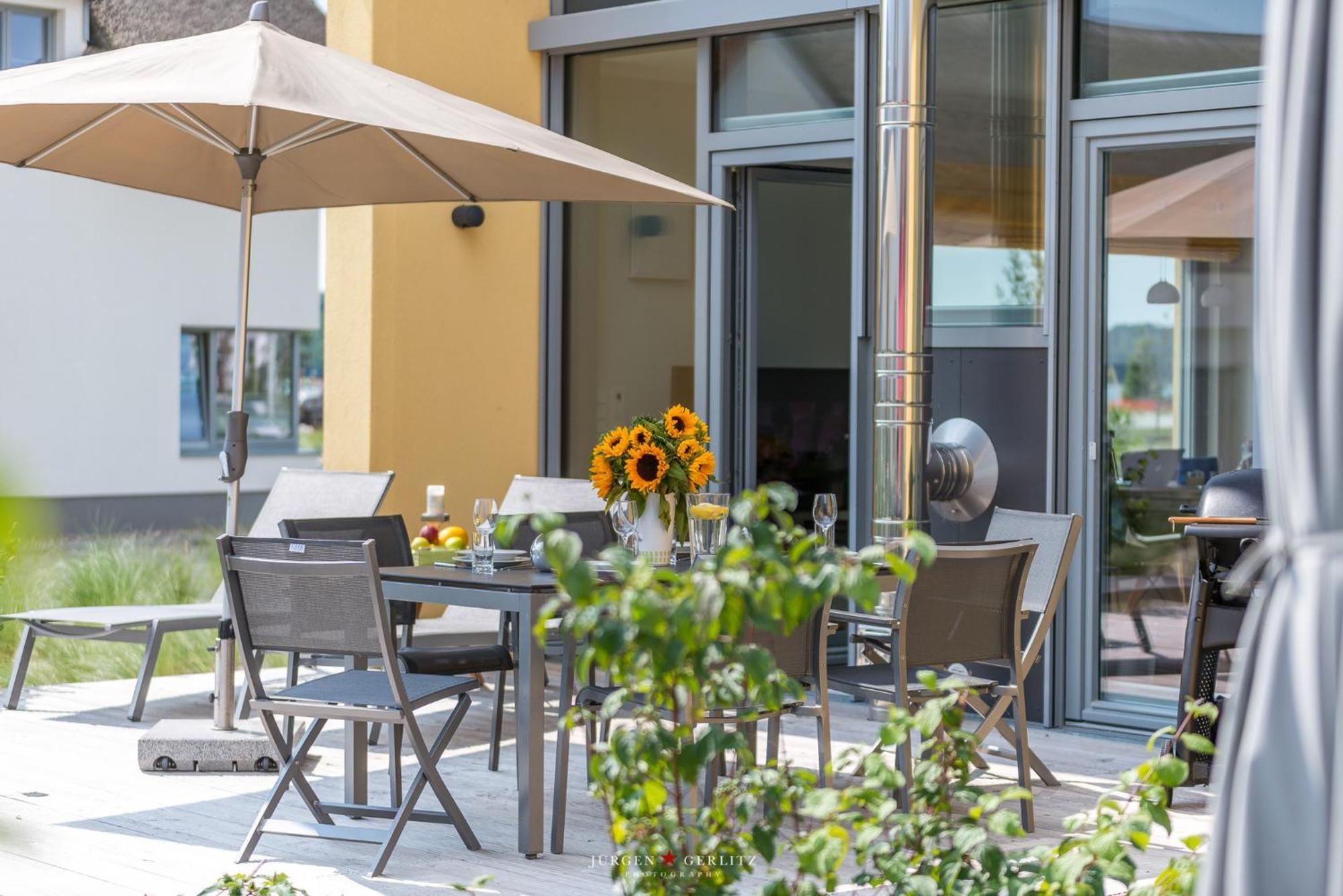 Ostsee - Reetdachhaus Nr 7 "Haddock" Im Strand Resort Heiligenhafen Exterior foto
