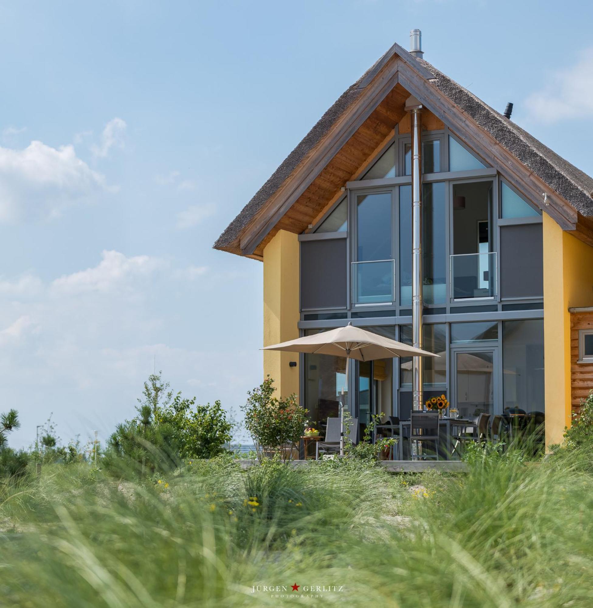 Ostsee - Reetdachhaus Nr 7 "Haddock" Im Strand Resort Heiligenhafen Exterior foto